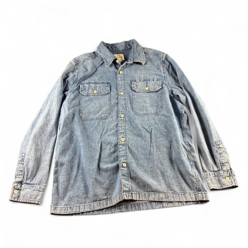 American Eagle Denim Button Up Shirt